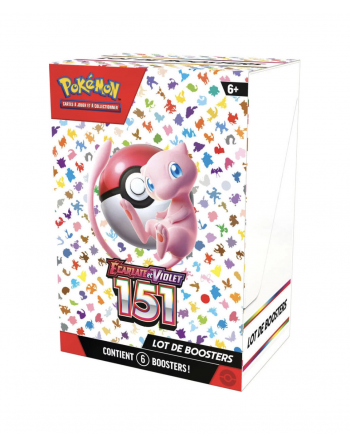 Lot de 50 cartes Pokémon 151 - Extension EV3.5